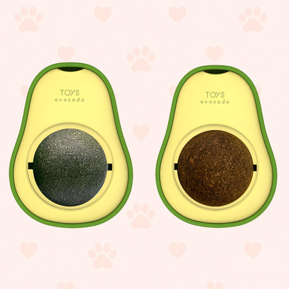 Avocado Katzenminze-Ball – Für Zahnpflege & Spielspaß Happy Little Paws