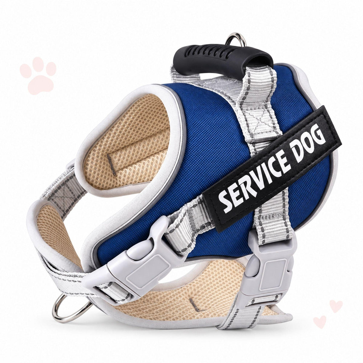 Reflektierendes Hundegeschirr, sicher & verstellbar