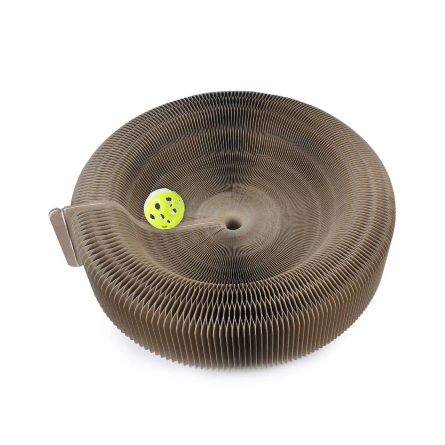 Akkordeon-Kratzbrett für Katzen – 3 in 1 Spiel & Ruhe - Happy Little Paws