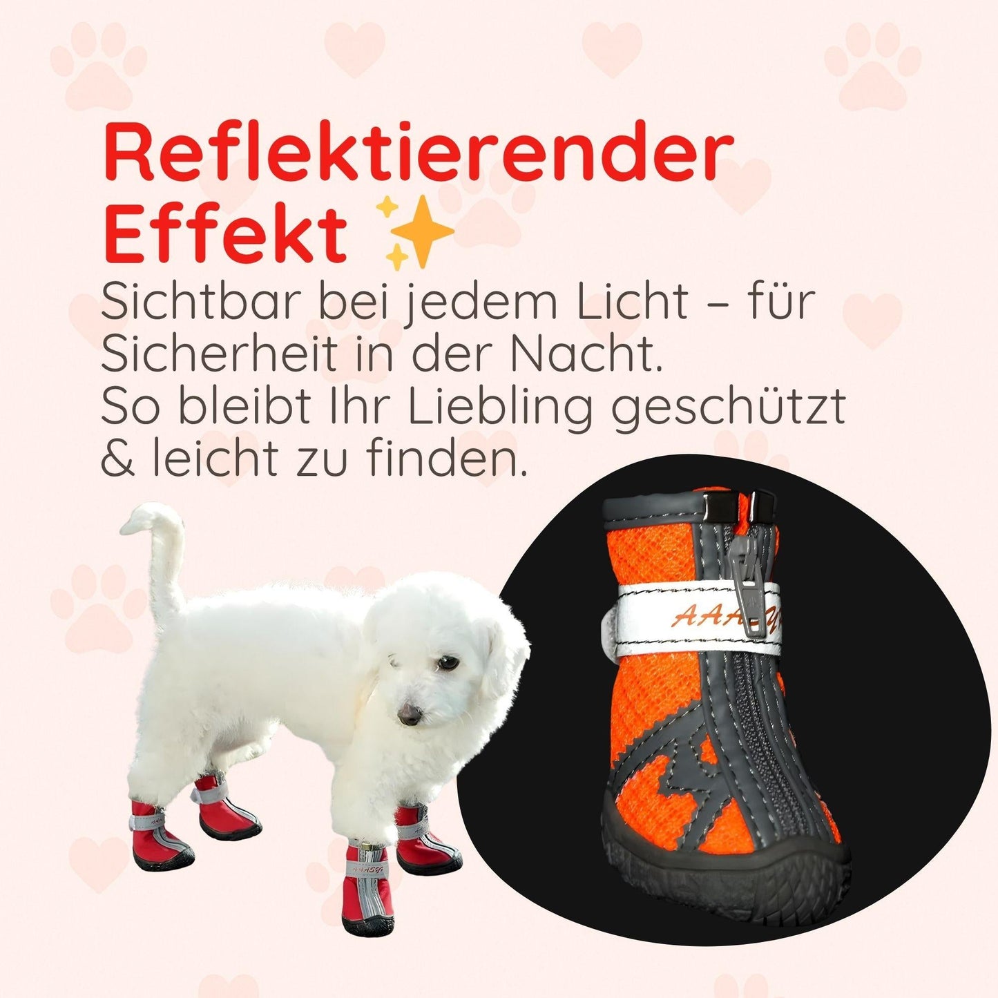 Atmungsaktive Hundeschuhe – Rutschfest & Wasserdicht Happy Little Paws