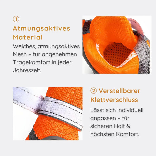 Breathable Dog Shoes – Non-Slip & Waterproof