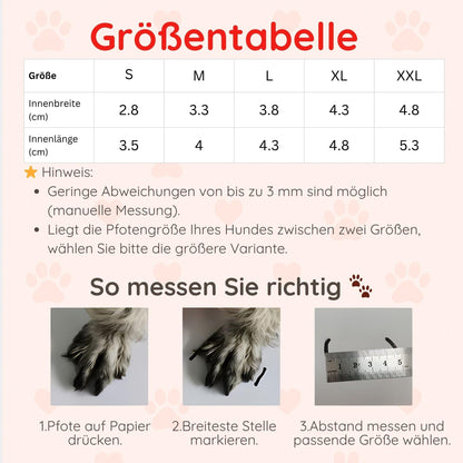 Atmungsaktive Hundeschuhe – Rutschfest & Wasserdicht Happy Little Paws
