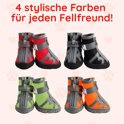 Atmungsaktive Hundeschuhe – Rutschfest & Wasserdicht Happy Little Paws