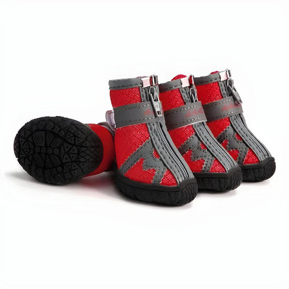 Breathable Dog Shoes – Non-Slip & Waterproof