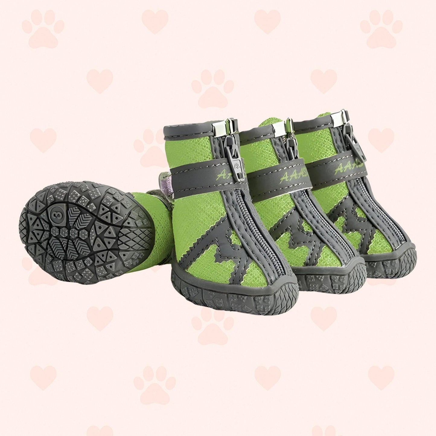 Atmungsaktive Hundeschuhe – Rutschfest & Wasserdicht Happy Little Paws