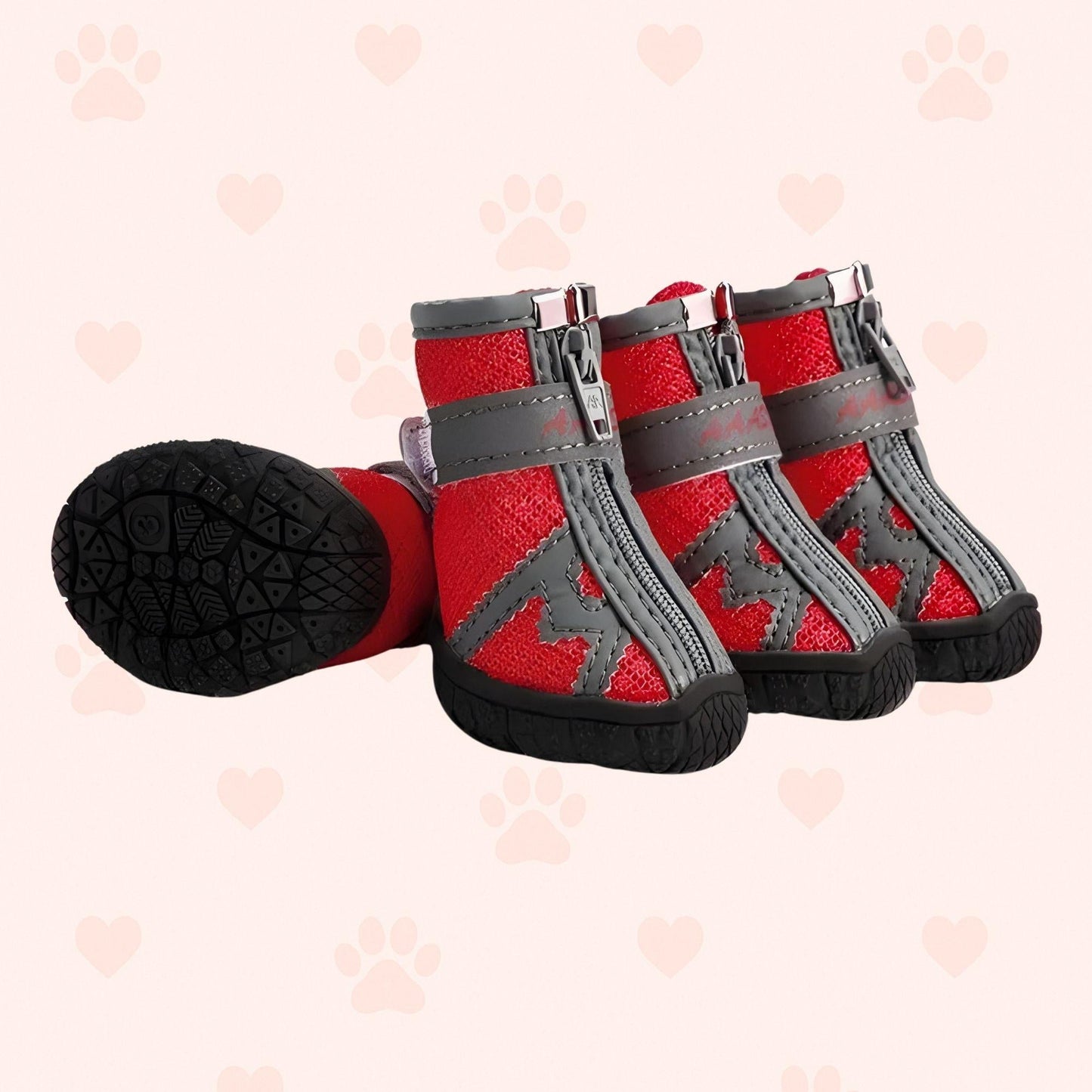 Atmungsaktive Hundeschuhe – Rutschfest & Wasserdicht Happy Little Paws