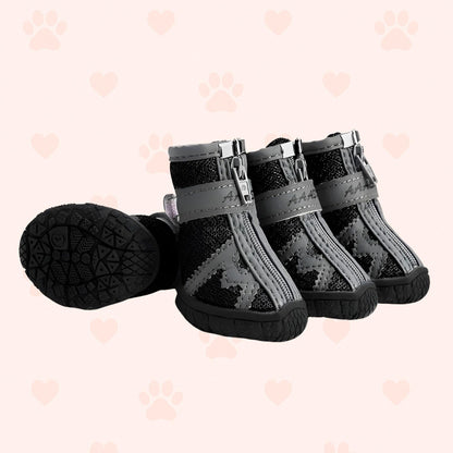 Atmungsaktive Hundeschuhe – Rutschfest & Wasserdicht Happy Little Paws