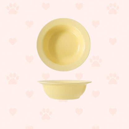 Bambus-Keramik Futternapf – Erhöht & ergonomisch Happy Little Paws