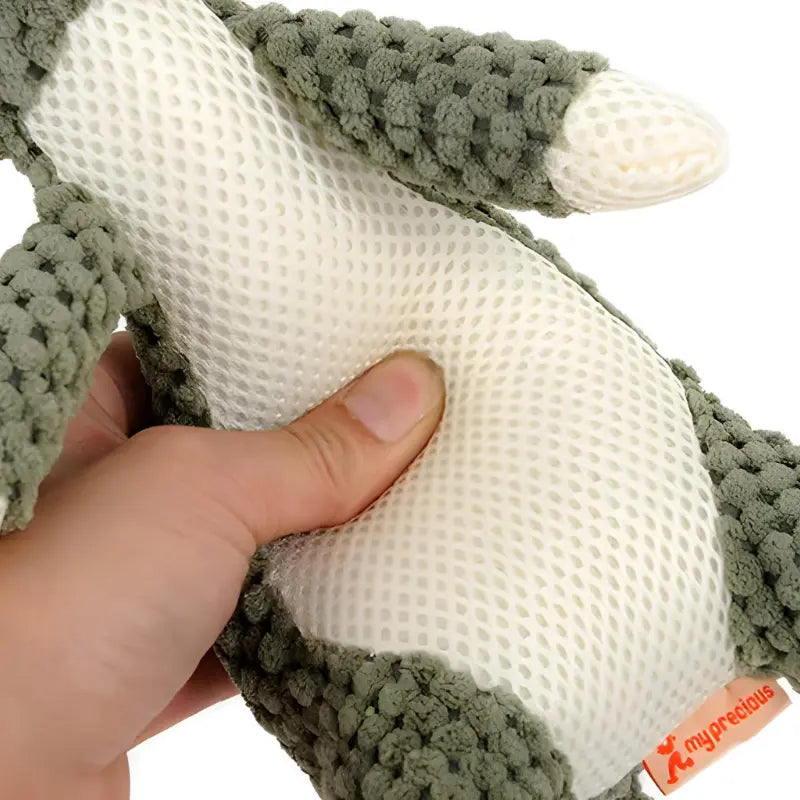 Beißfestes Plüsch-Hundespielzeug für kleine Hunde 28cm - Happylittlepaws