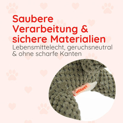 Beißfestes Plüsch-Hundespielzeug für kleine Hunde 28cm Happy Little Paws
