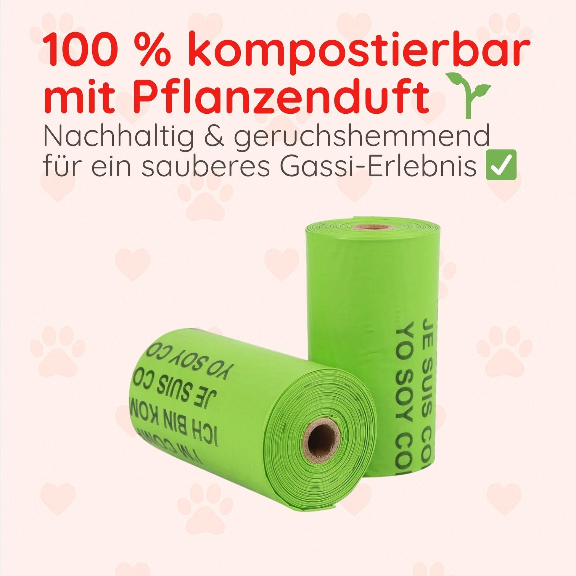Bio Hundekotbeutel – Kompostierbar & Duftend Generic