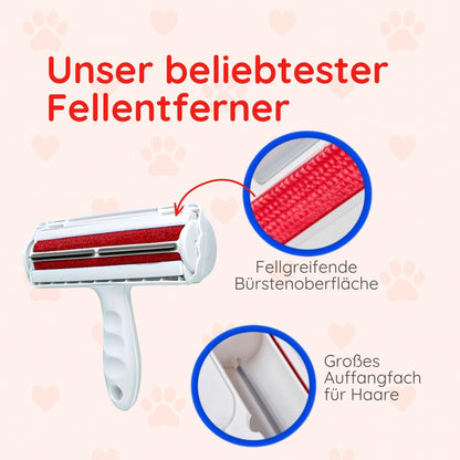 Fellentferner Roller – Selbstreinigend & Wiederverwendbar - Happy Little Paws