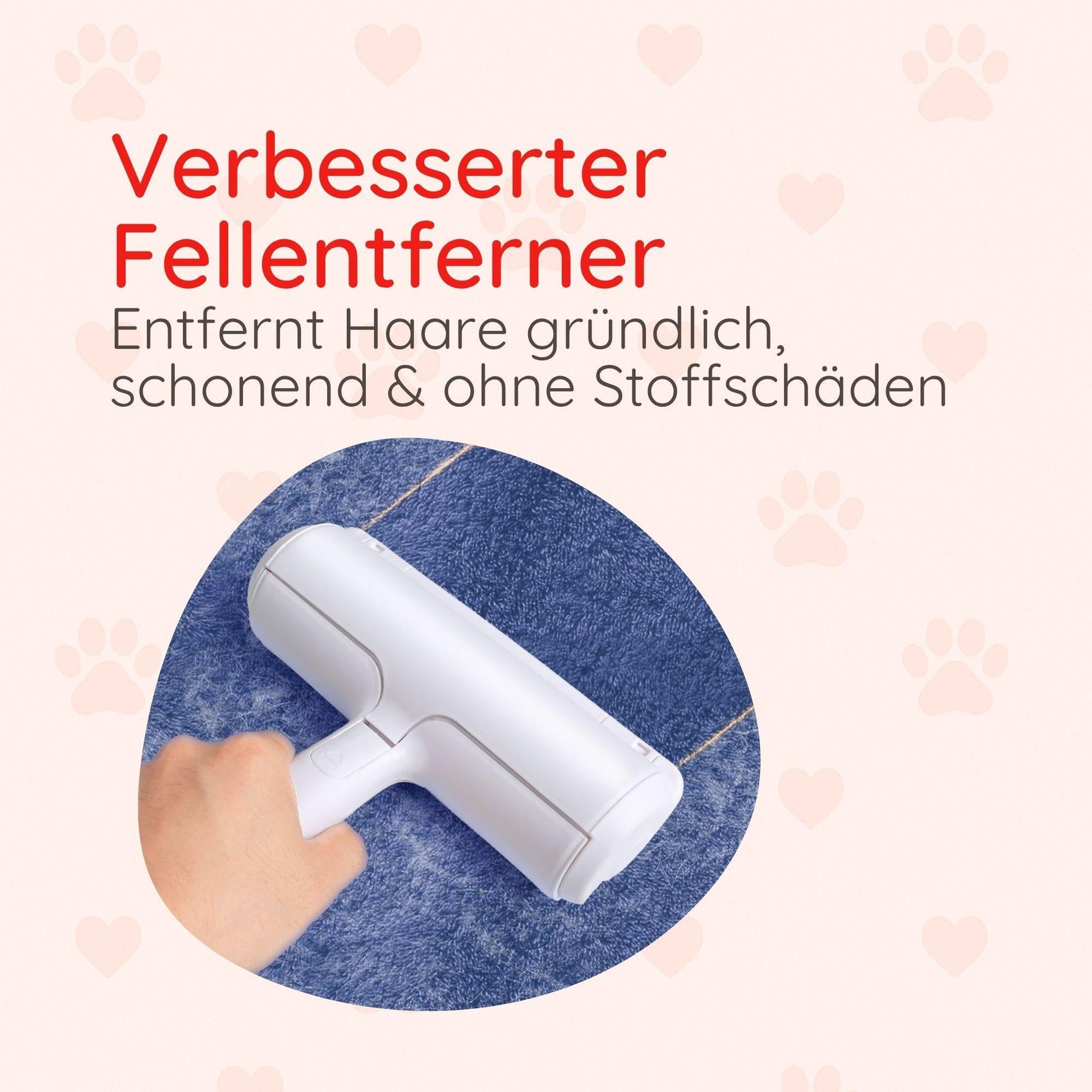 Fellentferner Roller – Selbstreinigend & Wiederverwendbar - Happy Little Paws