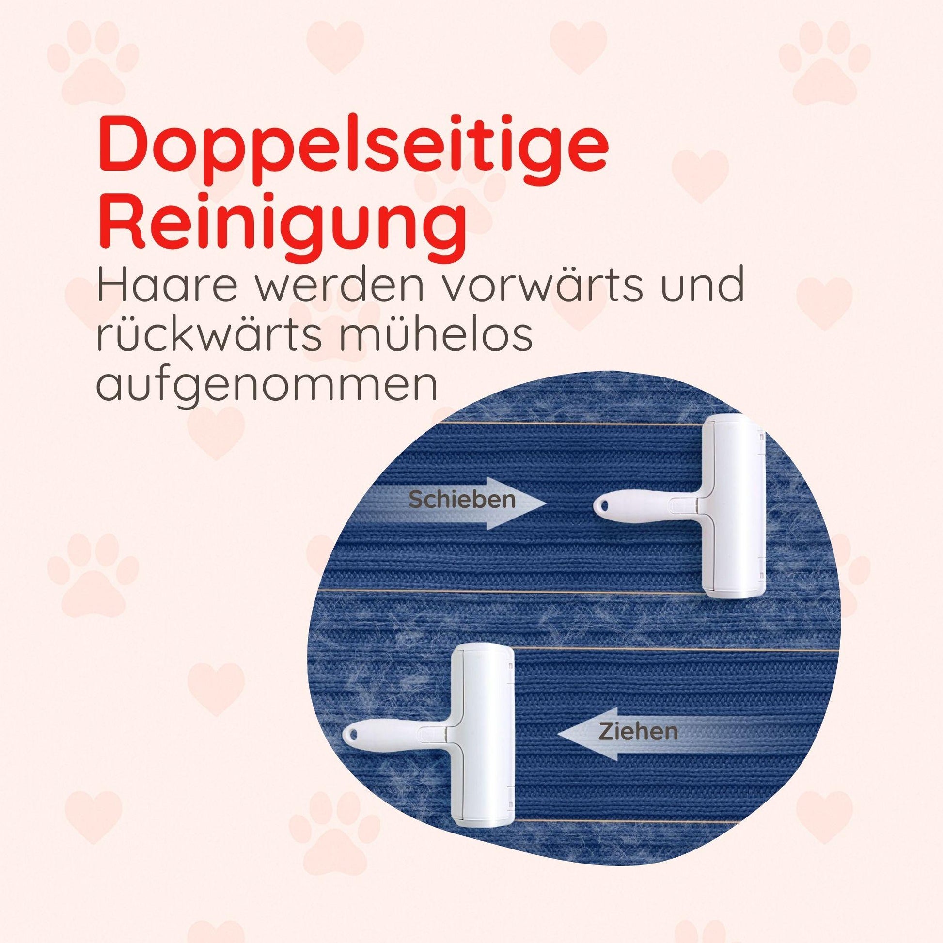 Fellentferner Roller – Selbstreinigend & Wiederverwendbar - Happy Little Paws