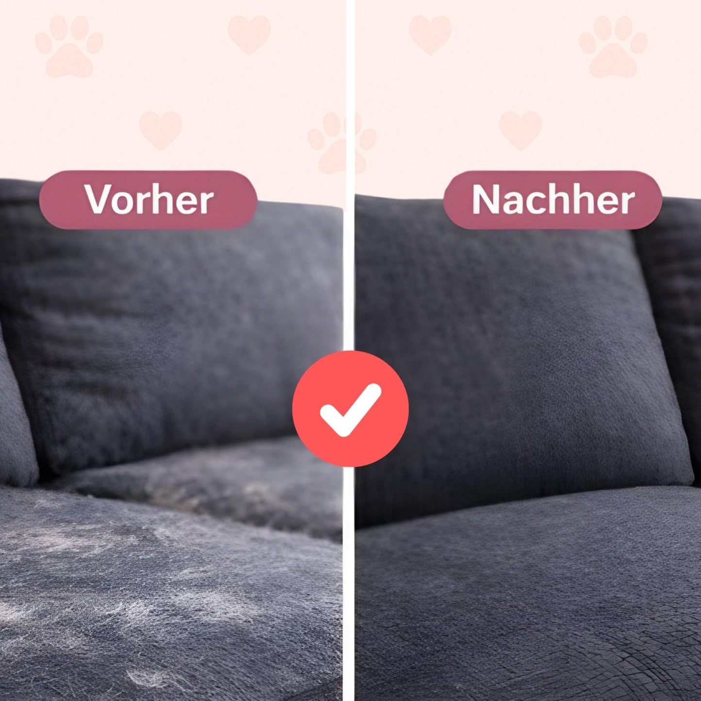 Fellpflege-Handschuh – 3-in-1 gegen Tierhaare - Happy Little Paws