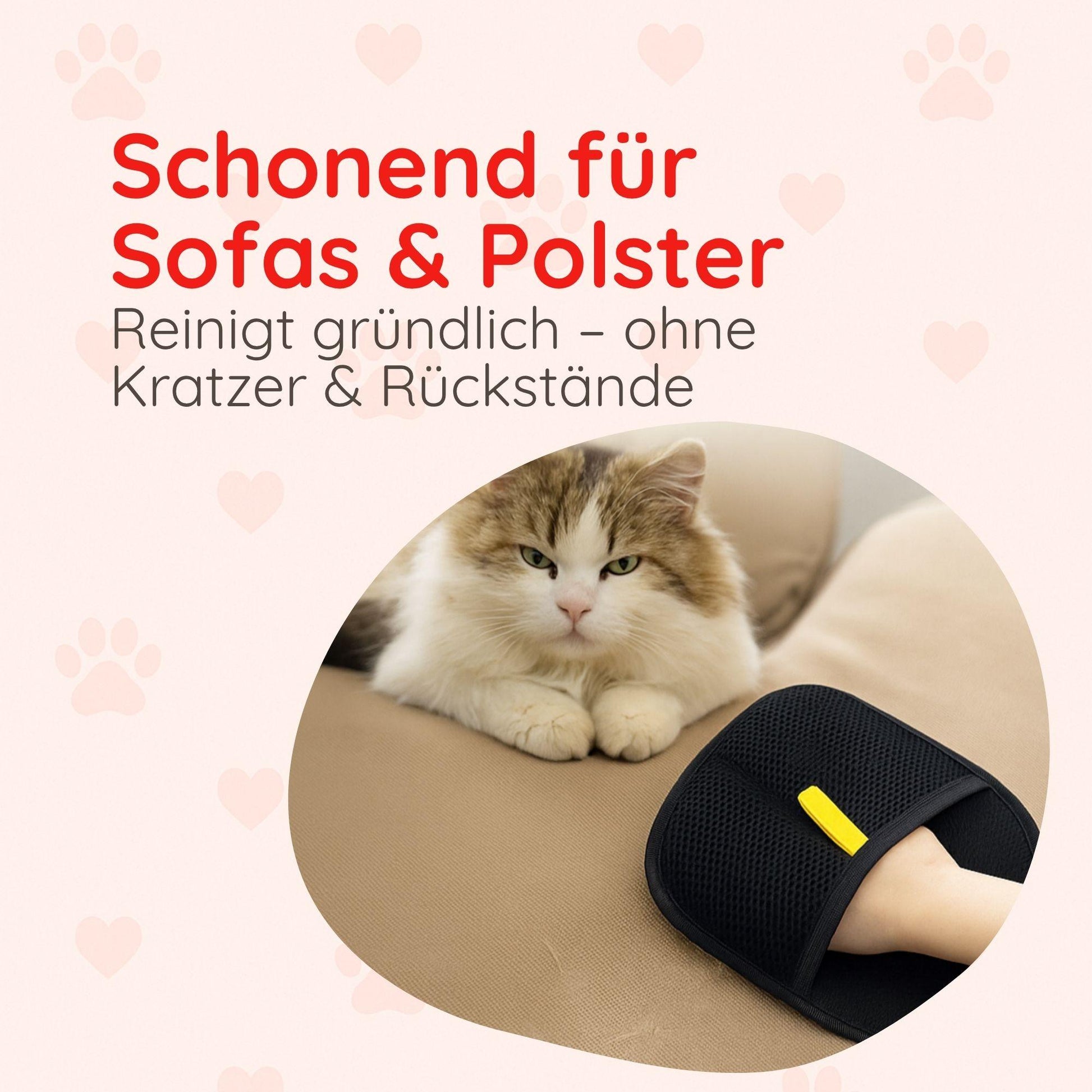 Fellpflege-Handschuh – 3-in-1 gegen Tierhaare - Happy Little Paws