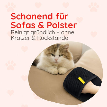 Fellpflege-Handschuh – 3-in-1 gegen Tierhaare - Happy Little Paws