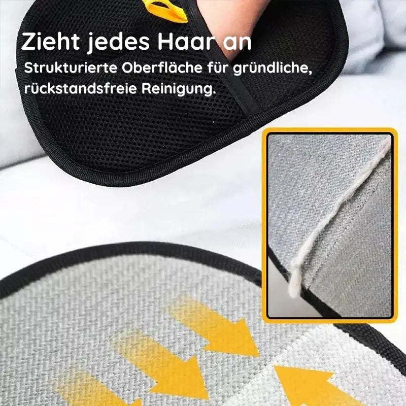 Fellpflege-Handschuh – 3-in-1 gegen Tierhaare - Happylittlepaws
