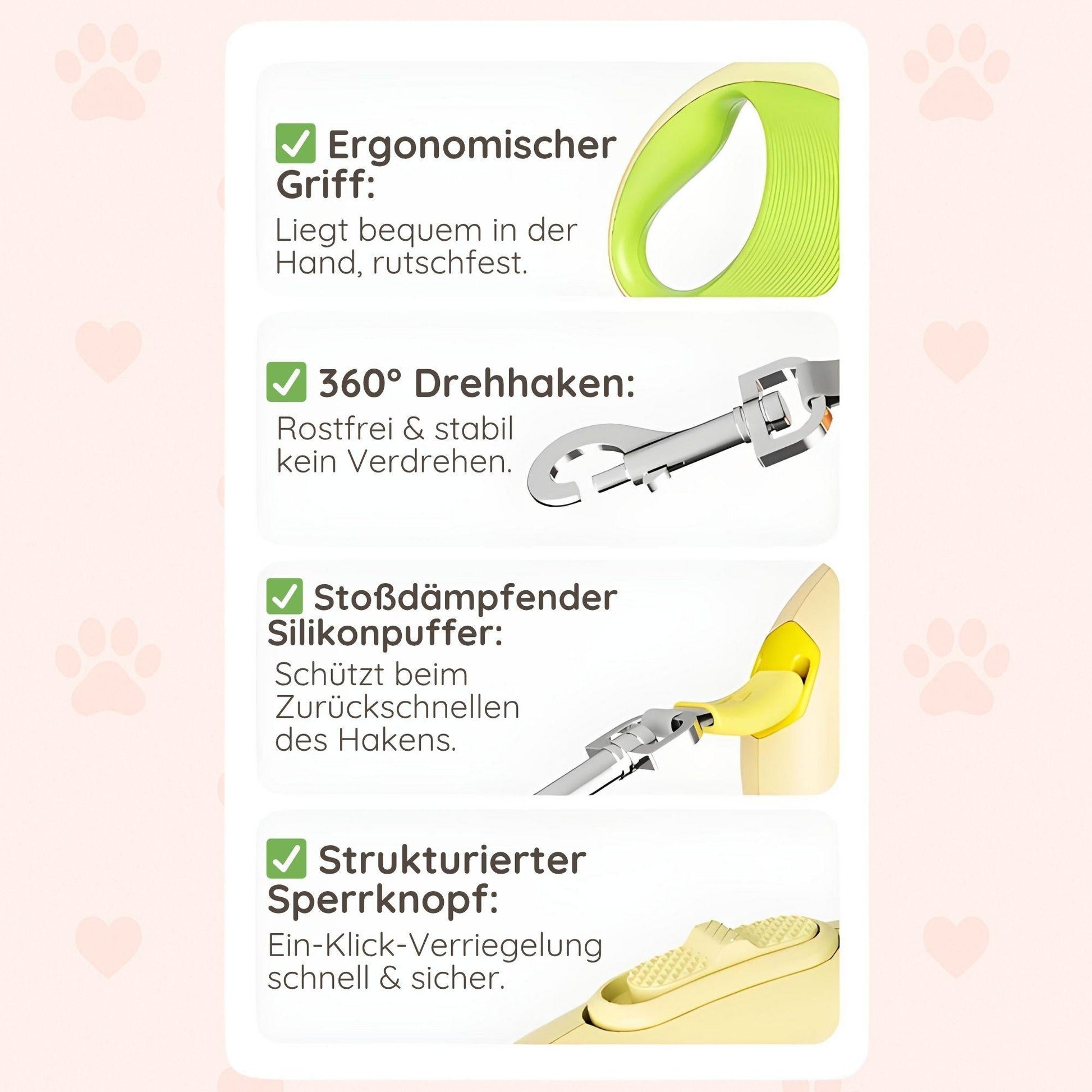 FlexControl 3M – Die smarte Hundeleine - Happy Little Paws