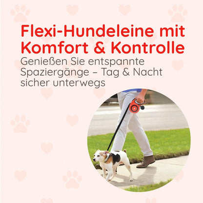 Flexi-Hundeleine mit Spender – Reflektierend & Sicher Generic