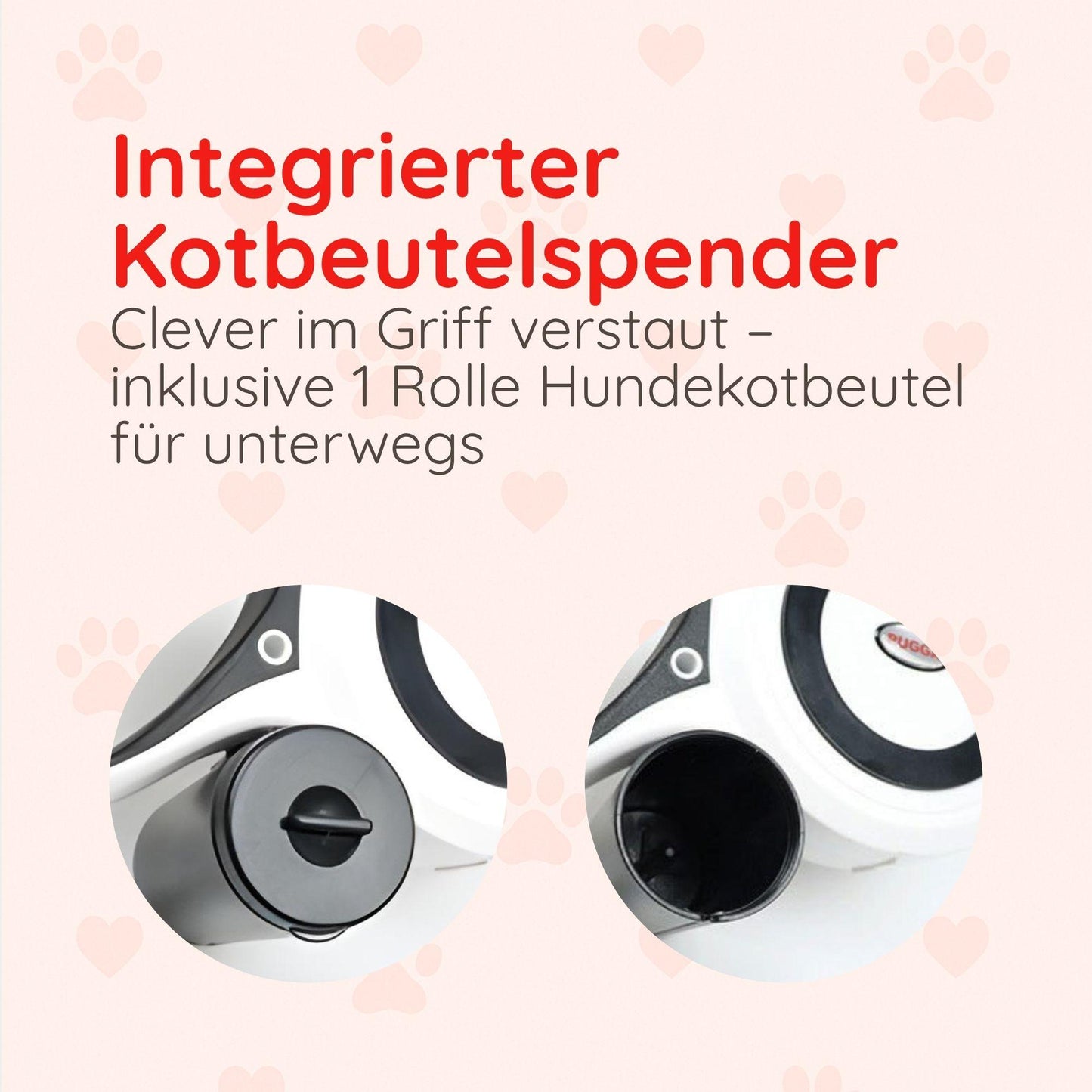 Flexi-Hundeleine mit Spender – Reflektierend & Sicher Generic
