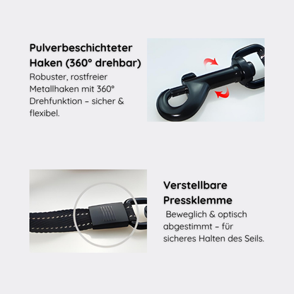 Flexi-Hundeleine mit Spender – Reflektierend & Sicher Happylittlepaws
