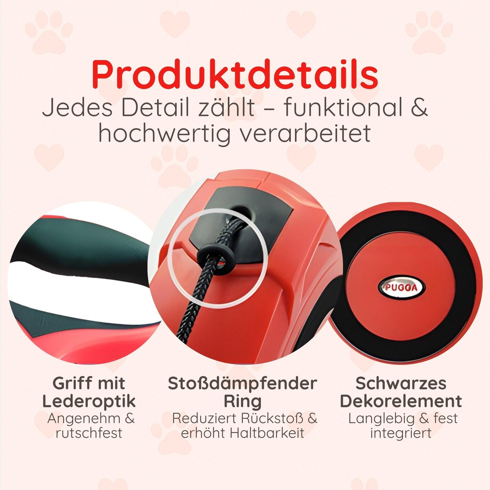 Flexi-Hundeleine mit Spender – Reflektierend & Sicher Generic