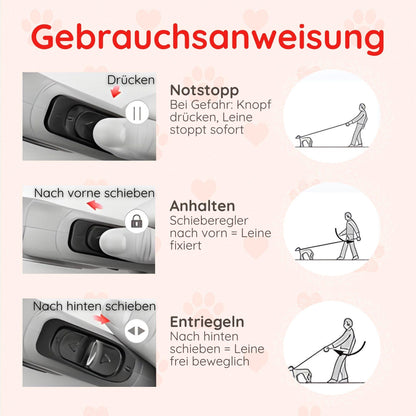 Flexi-Hundeleine mit Spender – Reflektierend & Sicher Generic