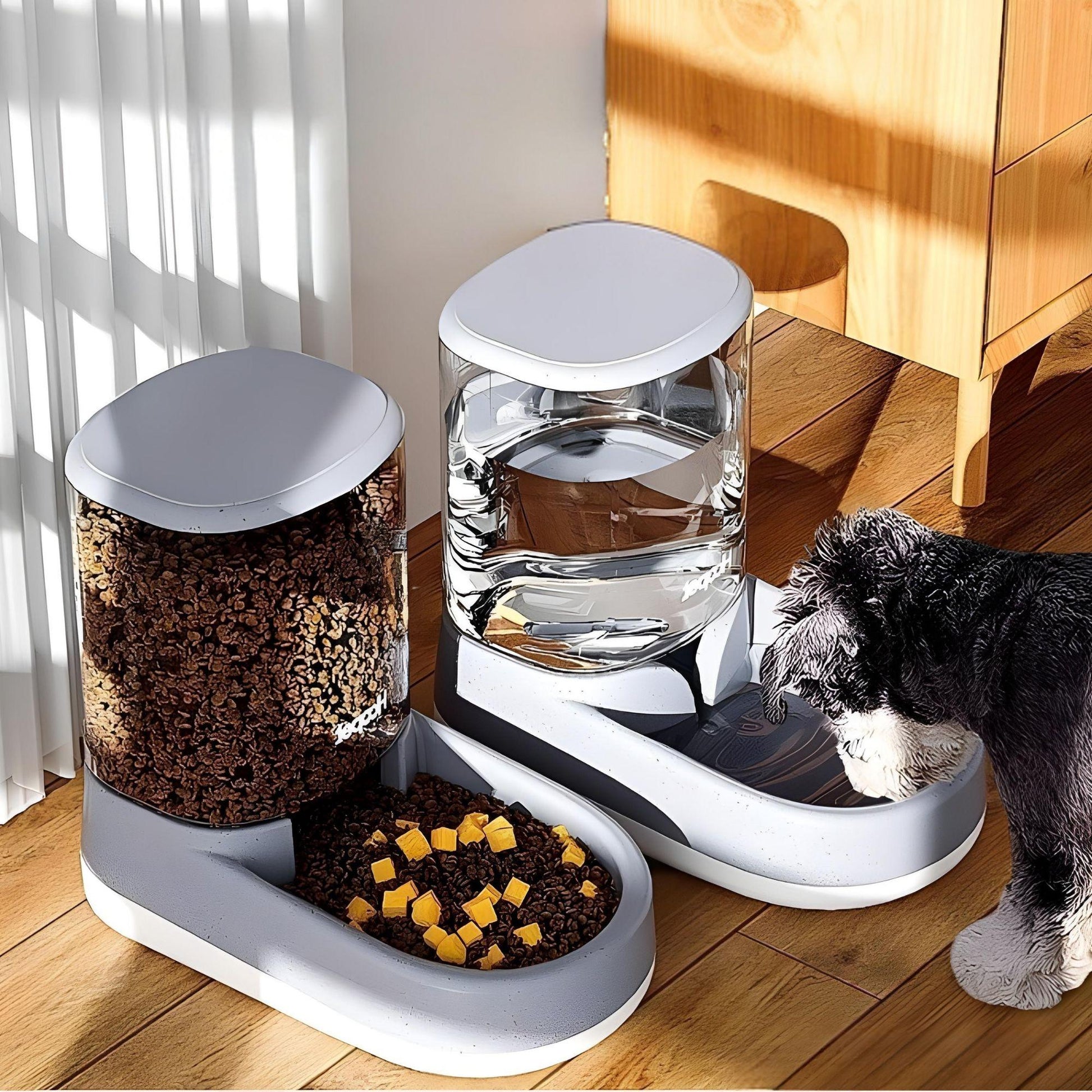 Futterspender oder Wasserspender – Automatisch & Rutschfest Happy Little Paws