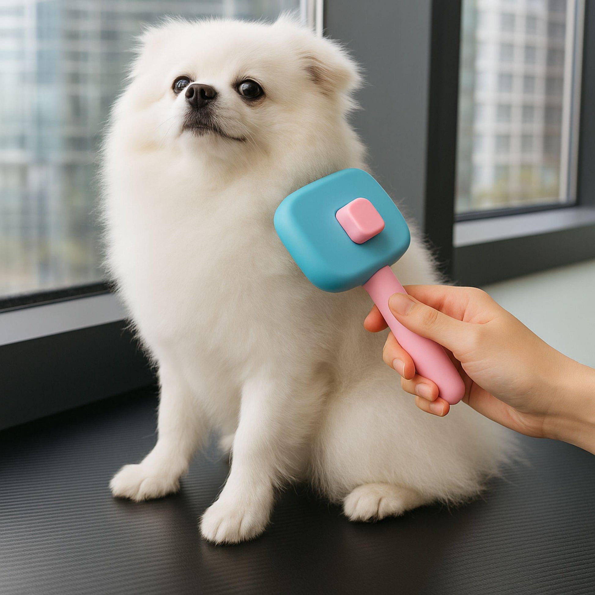 Haustierbürste wiederverwendbar – Für Fell & Massage Happy Little Paws