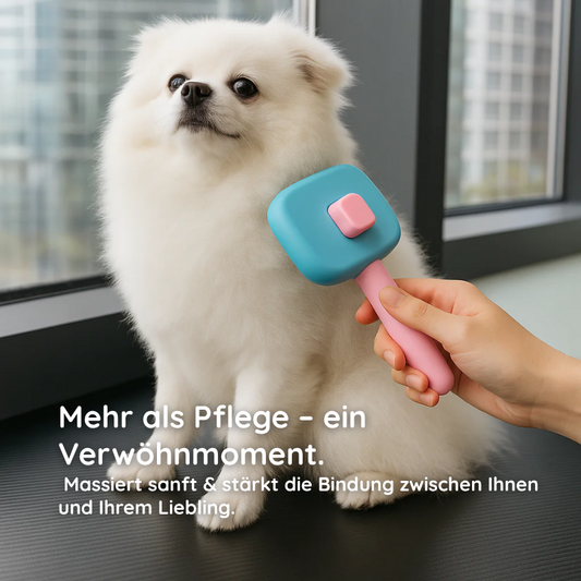 Haustierbürste wiederverwendbar – Für Fell & Massage Happy Little Paws