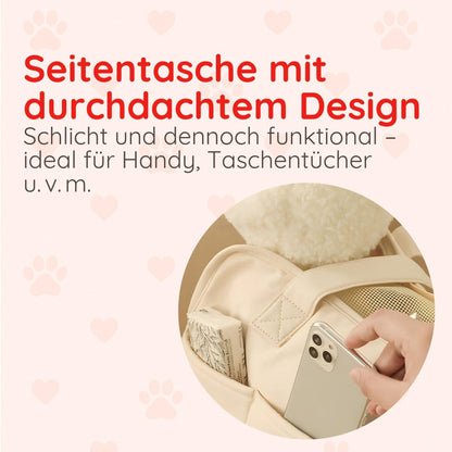 Haustiertragetasche – Für Katzen & kleine Hunde Happy Little Paws