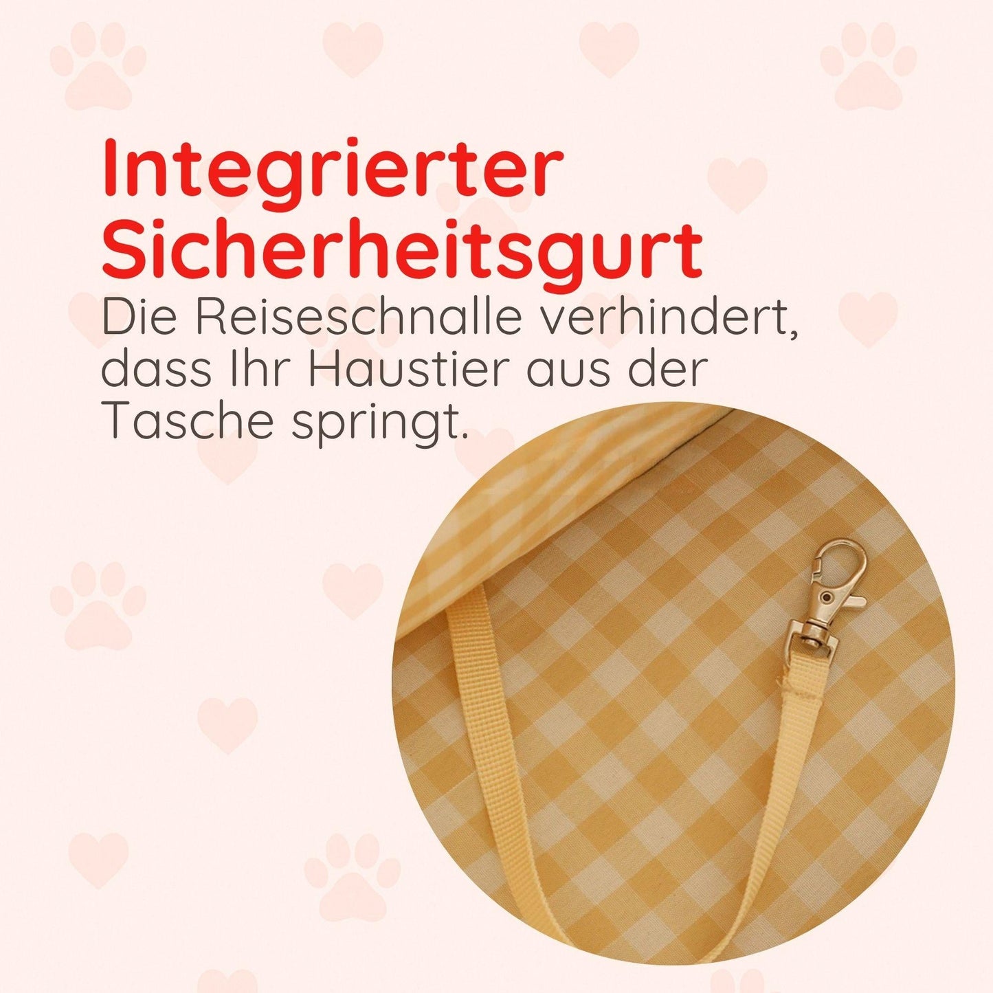 Haustiertragetasche – Für Katzen & kleine Hunde Happy Little Paws