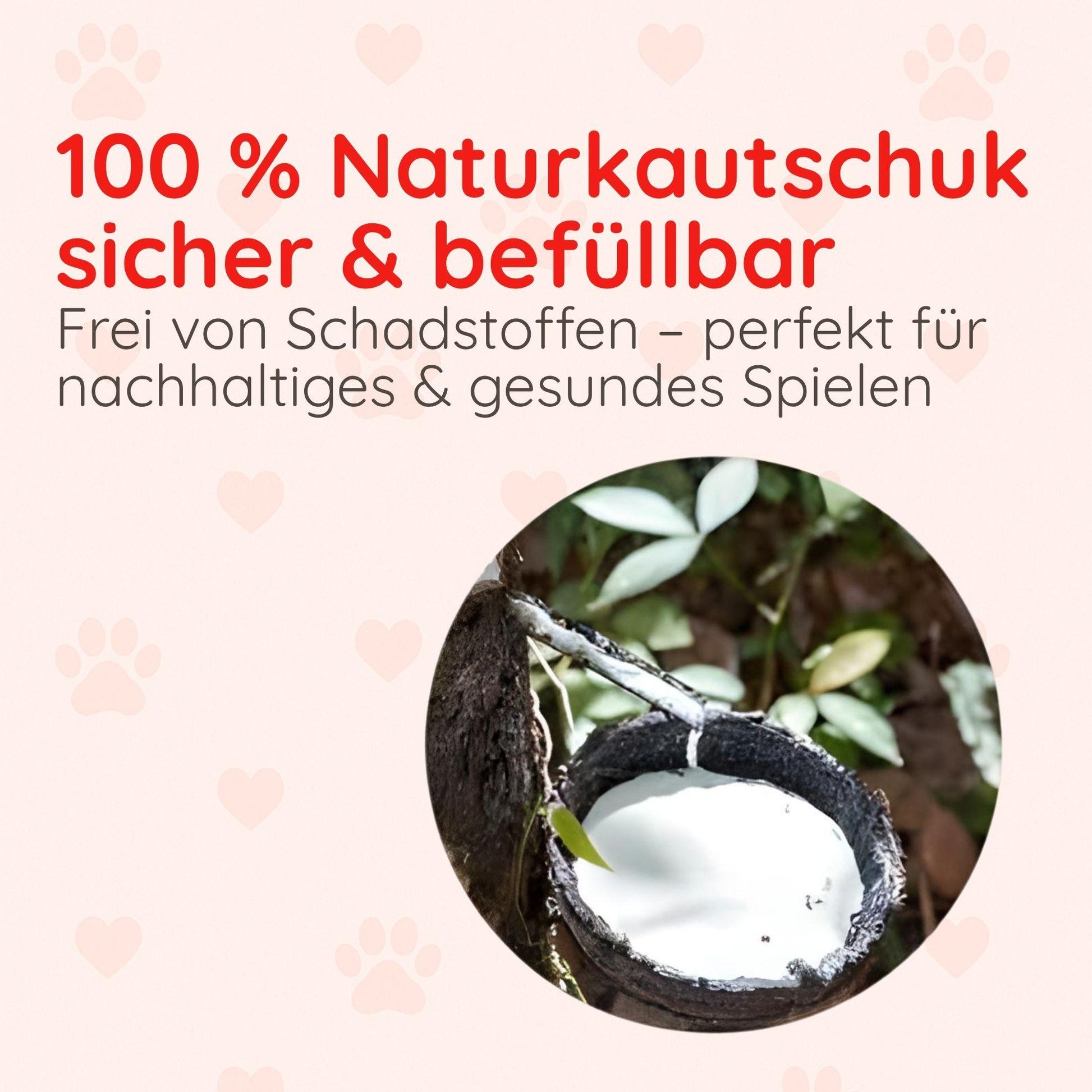 Kauspielzeug Erdbeere – Interaktiv & Aus Naturgummi - Happylittlepaws