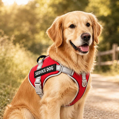 Reflektierendes Hundegeschirr, sicher & verstellbar