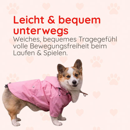 Regenjacke für Hunde – Stilvoll & Wasserfest Happy Little Paws