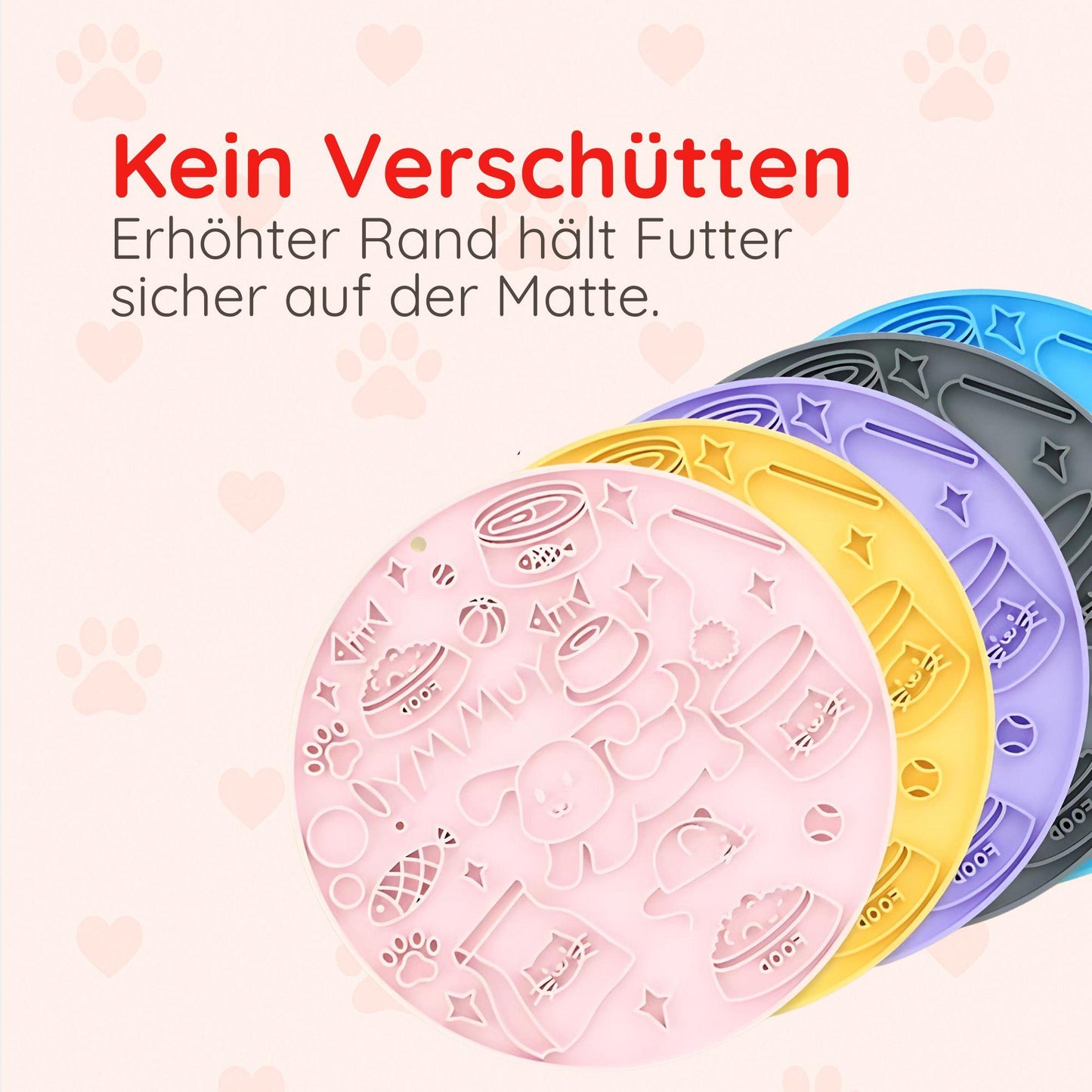 Rutschfeste Leckmatte – BPA-frei für Hunde Generic