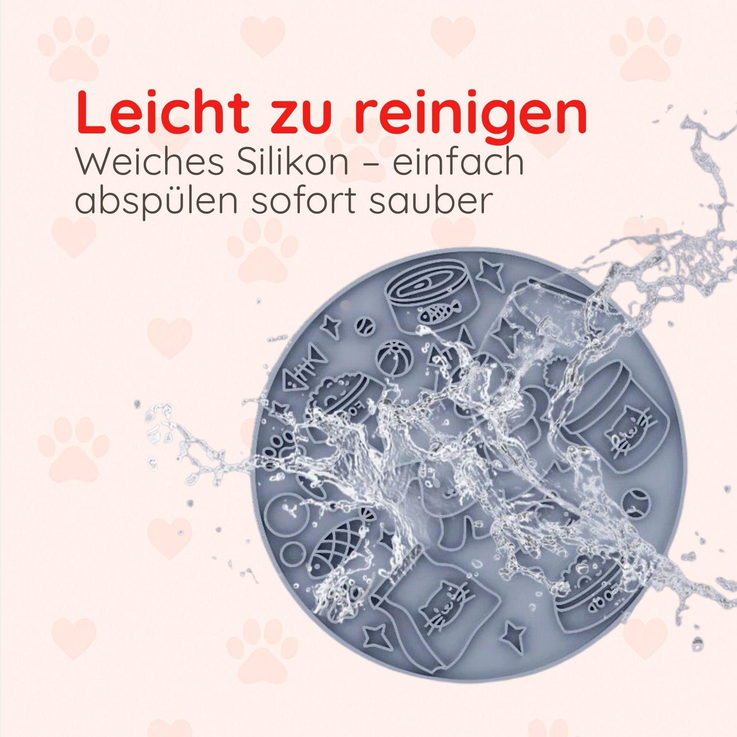 Rutschfeste Leckmatte – BPA-frei für Hunde Generic