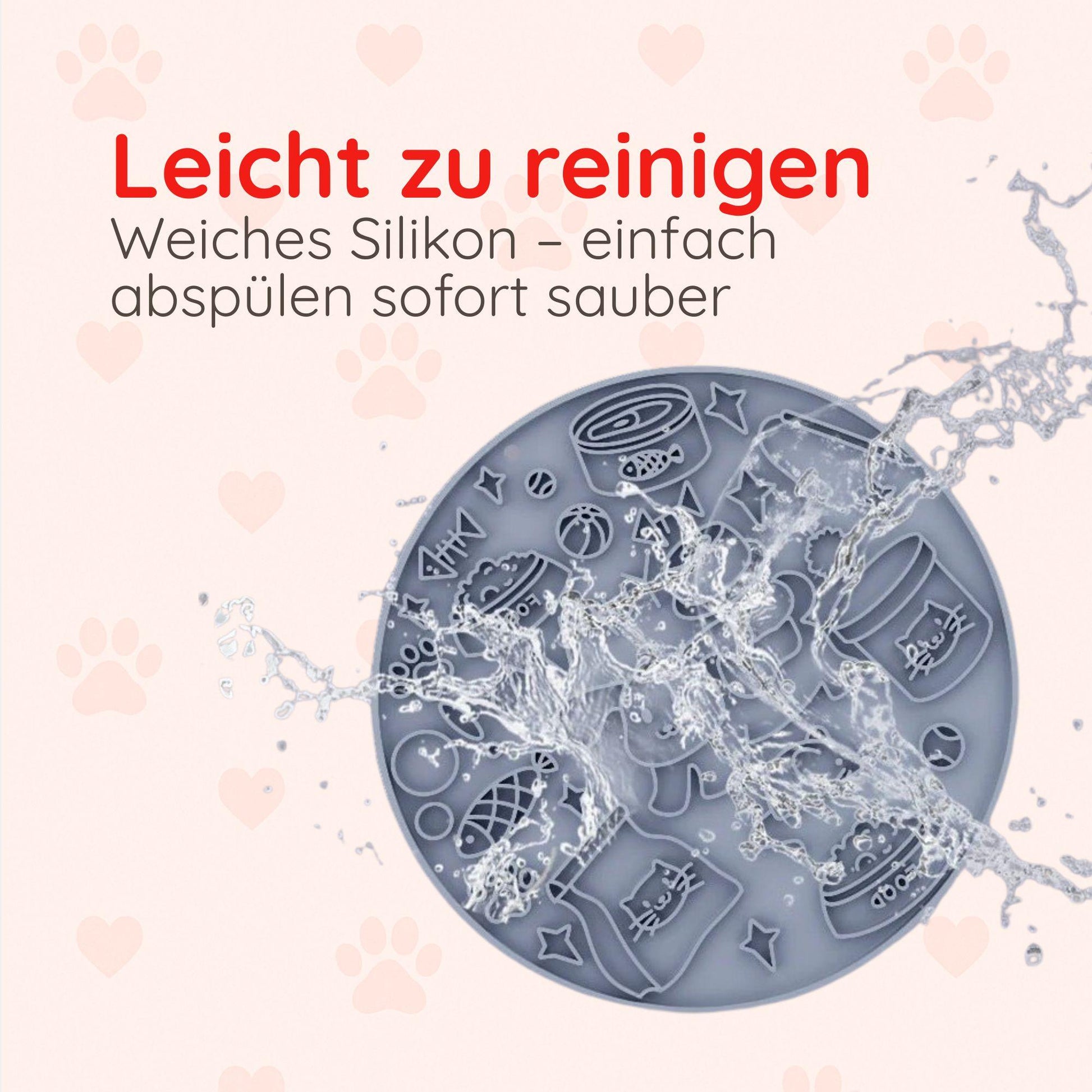 Rutschfeste Leckmatte – BPA-frei für Hunde Generic