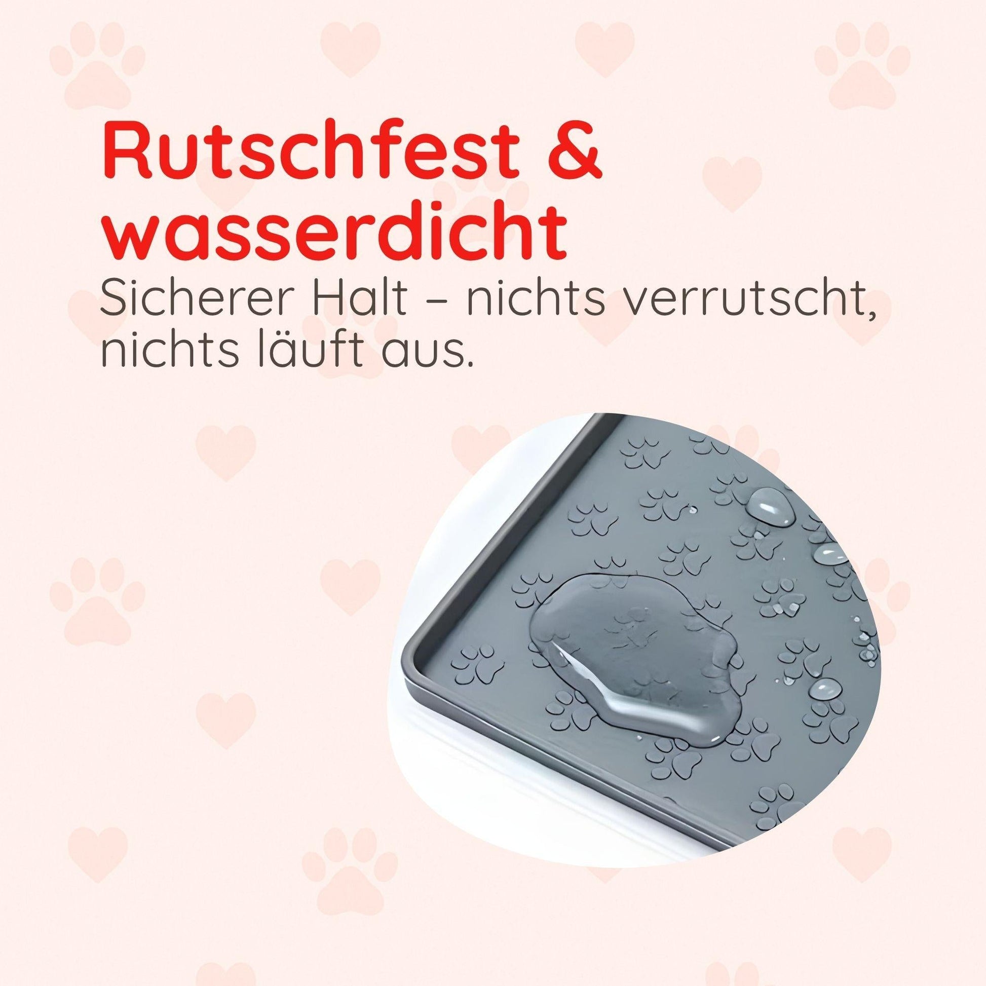 Silikon-Futtermatte – Rutschfest & Pflegeleicht Happy Little Paws