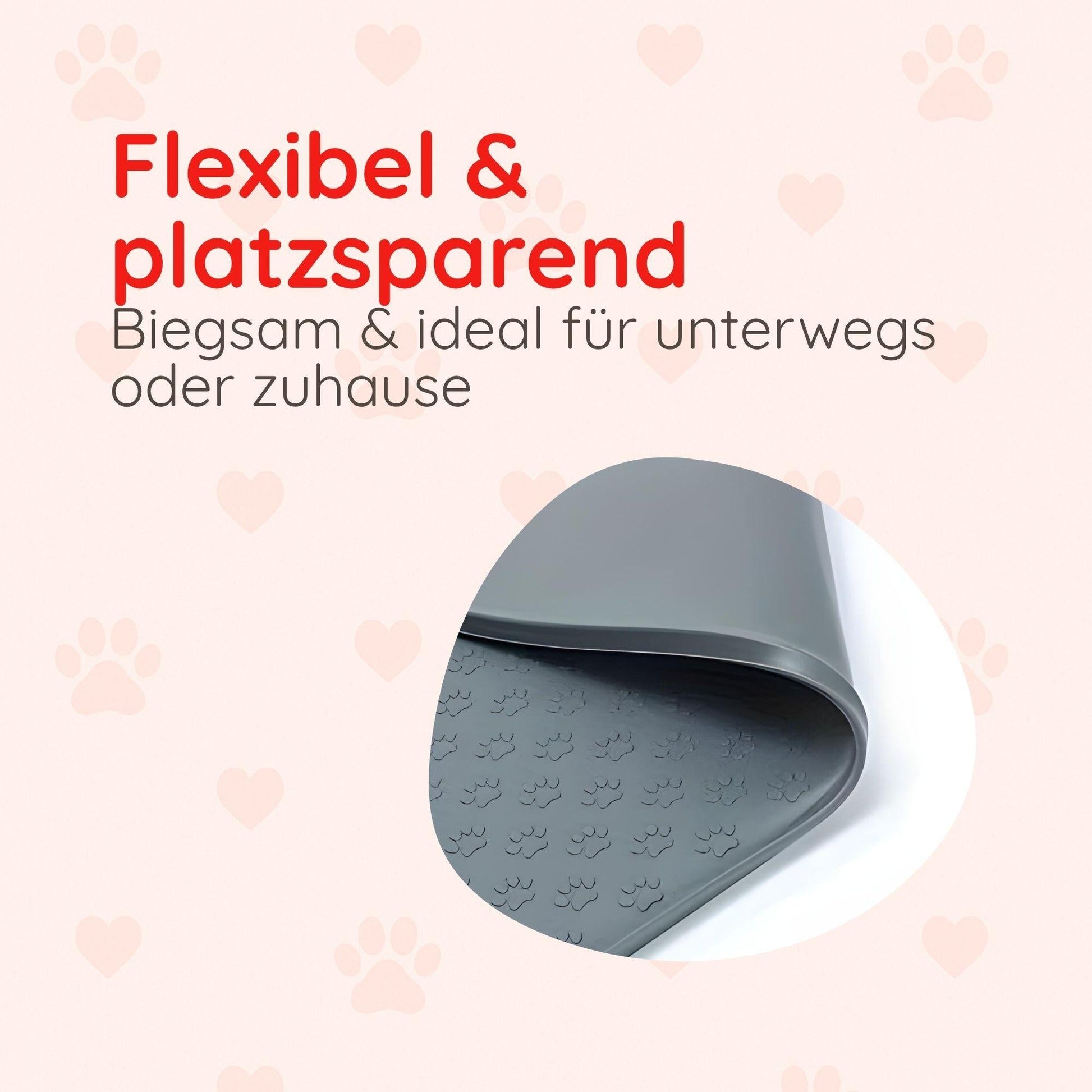 Silikon-Futtermatte – Rutschfest & Pflegeleicht Happy Little Paws