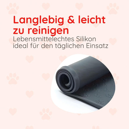 Silikon-Futtermatte – Rutschfest & Pflegeleicht Happy Little Paws