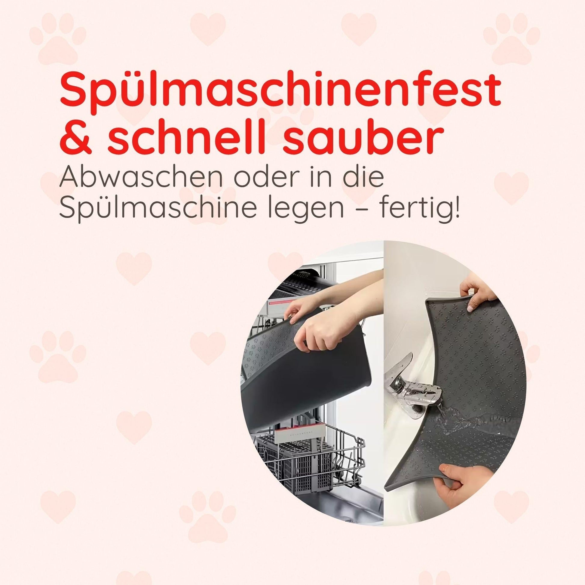 Silikon-Futtermatte – Rutschfest & Pflegeleicht Happy Little Paws