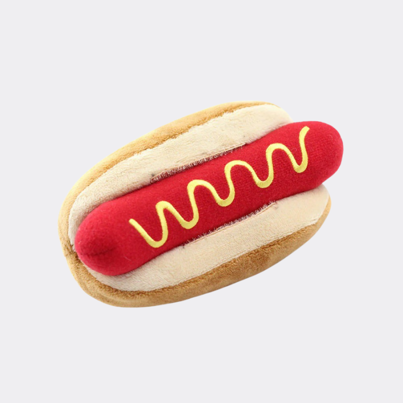 Snack-Plüschspielzeug – Mit Quietschton - Happylittlepaws