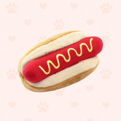 Snack Plüschspielzeug – Mit Quietschton - Happy Little Paws