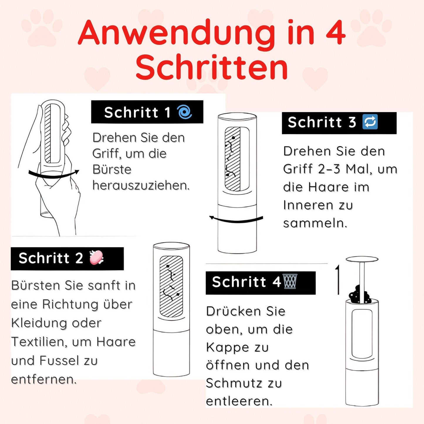 Tierhaarentferner – Für Kleidung & Möbel - Happy Little Paws