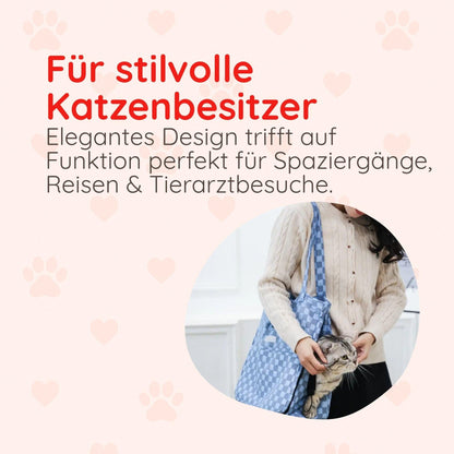 Tragetasche für Katzen – Bequem & Stylisch Happy Little Paws