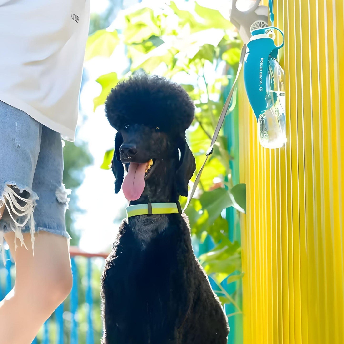 Trinkflasche mit Blattdesign - Happylittlepaws