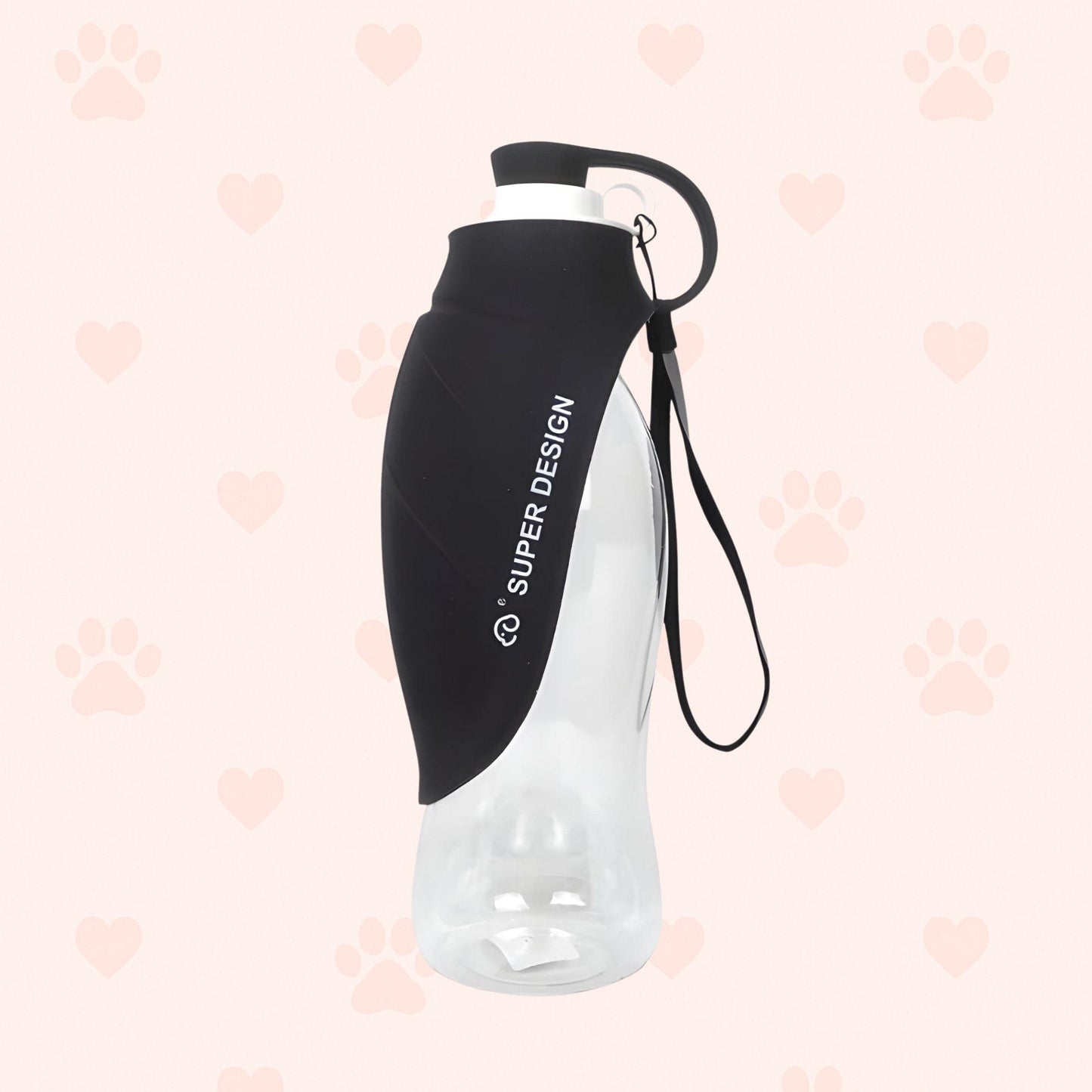 Trinkflasche mit Blattdesign - Happylittlepaws