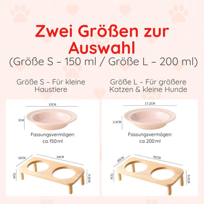 UFO Keramiknapf – Rutschfest für Katzen & kleine Hunde Happy Little Paws